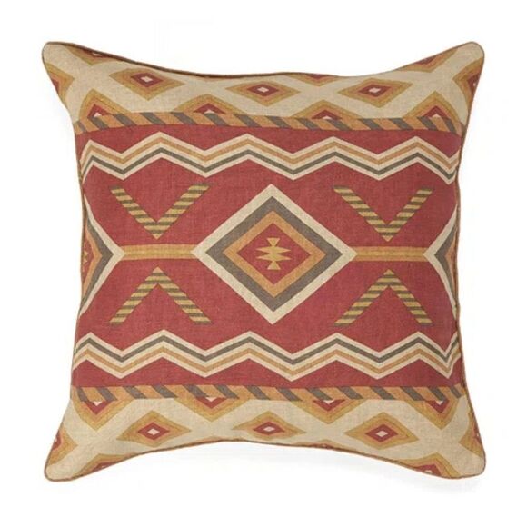 New Moon Mesa Square Linen Pillow Cover & Insert 22x22 - Picture 1 of 4